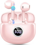 Drsaec Bluetooth k&otilde;rvaklapid, 2026 Uus 6D Deep Bass In-Ear k&otilde;rvaklapid Traadita Bluetooth 5.3 juhtmevabad k&otilde;rvaklapid 4 ENC mikrofoniga, m&uuml;rasummutusega k&otilde;rvaklapid, 40 tundi, USB-C, IP7 veekindel spordiala