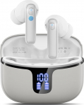 Drsaec Kopfh&ouml;rer Kabellos Bluetooth 5.4, In-Ear Bluetooth Kopfh&ouml;rer mit 4 ENC Mic, Kabellose Kopfh&ouml;rer 40Std Bass Noise Cancelling Ear Buds, LED-Anzeige/USB-C, IP7 Wasserdicht Ohrh&ouml;rer f&uuml;r Android/iOS