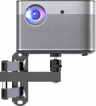 suptek projektori kinnitus, kokkupandav projektori seinakinnitus, universaalne reguleeritav projektori kinnitus seinale 1/4-tollise kruvi suurusega (MA1330YT)