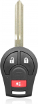 Unifizz 1 x must autov&otilde;tme kaugjuhtimispult Nissan Sentra NV200 NV1500 NV2500 NV3500 Rogue jaoks