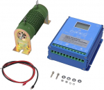 Wind Solar Hybrid Charge Controller, 24 V/48 V MPPT Charging Boost Controller with LCD Display, Universal for Off-Grid Wind Solar Hybrid Systems (GPI-48280)