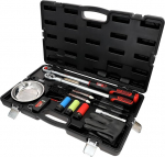 KS Tools 516.2450 Master Wheel Change Service komplekt koos 1/2-tollise Infinitool rat&scaron;ikaga p&ouml;&ouml;rdemomenti v&otilde;tmega, 20 - 200 Nm, 18-osaline