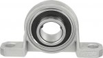 2/10 St&uuml;ck Zinklegierung, Durchmesser 8 mm, 10 mm, 12 mm Bohrung, Kugellager, Stehlager, montierte Unterst&uuml;tzung, KP08, KP000, KP001, Kp002, Kp003, Kp 004, 005(KP003 17mm,2Pcs)