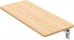 Moderner Klapptisch zur Wandmontage, DIY-Klappschreibtisch, Wandregal, f&uuml;r das Arbeitszimmer, zum Aufstellen auf engstem Raum (Holz, 120 x 40 cm)
