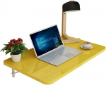 40cm x 120cm kollane seinale paigaldatav kokkupandav laud v&auml;ikestesse ruumidesse