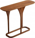 Konsolentisch, 47" Bauernhaus-Konsolentisch mit geometrischem Sockel f&uuml;r Wohnzimmertisch