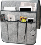 LEOANITTY suur diivanikorraldaja, diivanitoe korraldaja, libisemiskindel tugitooli hoiukott, libisemiskindel diivanitoe hoiukott 6 taskuga ajakirjade, raamatute jaoks