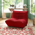Lazy Floor Diivan, Teddy Velvet Bean Bag, Diivan, Lounge Togo Accent Chair elutuppa, magamistuppa, salongi, kontorisse, 2 istekohaga