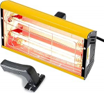 DATOUBOSS 2000 W infrapunav&auml;rvikuivati kuivati, l&uuml;hilaine infrapunav&auml;rvi kuivatuslamp 220 V, kaasaskantav infrapunakuivati autokere remondiks, v&auml;rvimist&ouml;&ouml;deks (350 x 400 mm)