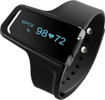 Pulox Checkme O2 Smart Wrist Pulse Oximeter with Ring Sensor and App for iOS and Android