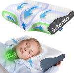 Derila kaelapadi, Memory Foam Pillow Original. Kaelatugipadi, k&uuml;lgmagamispadi k&uuml;lg-, selja- ja k&otilde;huvooderduse magajatele (King, pakend 1)