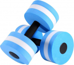 Water Aerobics Devices, 2 Pieces Water Dumbbells, Water Aerobics Accessories, Aquatic Exercise Dumbbells, Water Dumbbells Swimming Barbells, EVA Foam Dumbbell Aqua Fitness, Hydrotherapy