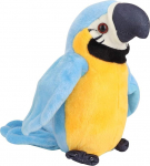 Zerodis Talking Parrot Plush Toy Mimicry Pet Talking Parrot Plush Toy Beautiful Talking Parrot Toy Doll for Children (Blue)