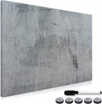 Navaris magnetiline teadetetahvel, m&auml;rkmikulaud, m&auml;rkmikulaud kirjutamiseks, 90 x 60 cm, erinevad kujundused, p&uuml;hkige puhtaks tahvel magnetpliiatsiga.