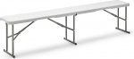 KitGarden BC180 Folding Bench Multifunctional 180 x 28 x 43 cm White