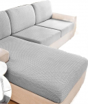 THUCHENYUC Magic Sofa Cover Stretch Waterproof Slipcovers Resistant Universal Sofa Cover Elastic Anti-Slip Spandex Universal Sofa Cover Couch Cushion (Colour: 2, Size: M)