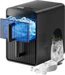 dreame Aura j&auml;&auml;kuubikute masinad 6-minutilise kiirj&auml;&auml; tootmise, isoleeritud veepaagi ja j&auml;&auml;mahutiga, j&auml;&auml; kahes suuruses, digitaalse juhtimisega, LED-valgusega ja isepuhastava režiimiga