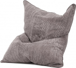 Roheline Bean Square XXL siseruumide Corduroy kate 140 x 180 cm - ilma t&auml;idiseta - Bean Bag Cover, Bean Bag Cover - 600D Oxford, Cord - Pehme, pehme, vastupidav - pestav, koos sisekotiga - Hall
