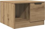 vidaXL Artisan Oak Coffee Table, 50 x 50 x 36 cm, puitmaterjal, k&uuml;lglaud, elutoa laud, keskmine laud, diivanilaud, kohvilaud, aktsentlaud, teelaud