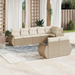 R&otilde;dum&ouml;&ouml;bel Lounge M&ouml;&ouml;bel Outdoor Garden Lounge Set Garden Lounge 11-osaline aia diivan komplekt koos padjaga Helehall pol&uuml; rotangist Sobib magamistuppa