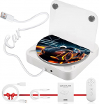 Auto CD-m&auml;ngija USB-pordiga - v&auml;line universaalne CD-m&auml;ngija auto veoautole, t&auml;iendav USB pikenduskaabel, v&auml;line CD-m&auml;ngija s&uuml;learvutile, arvutile, telerile, &uuml;hildub Android autoraadioga