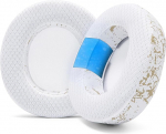 WC Freeze Nova Pro Wireless - jahutavad geelk&otilde;rvapadjad AINULT Arctis Nova Pro Wireless jaoks (ei sobi teistele mudelitele) Wicked Cushions'i poolt valmistatud, t&auml;iustatud heliisolatsioon | Gold Marble