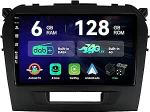 [6G+128G | Sisseehitatud DAB+ 4G] - MSD autoradio Suzuki Vitara 2014-2020 | Android 15 GPS navigatsiooniradio | CarPlay Android auto roolijuhtimine Dual-Band WiFi DSP | Cam&eacute;ra MIC | Octa-Core 2