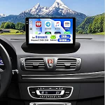 SIXWIN 2+64G Android 15 autoraadio Renault Megane 3 2008-2014 koos Carplay/Android autoga, 9-tolline mahtuvuslik puuteekraan koos WiFi GPS Bluetooth FM/RDS EQ + tagurduskaamera