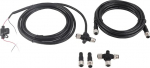 NMEA2000 Starter Kit T-pistik + toitejuhe + isane-&auml;mmane takisti + 3-portiline adapter IP67 veekindel v&otilde;rkude jaoks