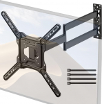 Teleri seinakinnitus 728 mm pikkuse p&ouml;&ouml;rleva varrega 23-65-tollistele teleritele, kallutatav ja p&ouml;&ouml;ratav, VESA 400 x 400, maksimaalne koormus 35 kg, LCD, LED, OLED teleritele