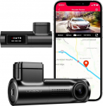 LINGDU 4K Dashcam auto ees GPS WiFi, auto kaamera &ouml;ise n&auml;gemise WDR, auto Dash Cam inglise keelejuhtimisega, Loop salvestamine, 170 &deg; lai nurk, parkimise j&auml;lgimine, G-sensor (D500)