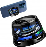 Mesen multifunktsionaalne magnetiline Bluetooth-k&otilde;lar, mis &uuml;hildub MagSafe'iga, multi RGB v&auml;rvivalgusega, magnetiline telefonihoidja iPhone 16/15/14/13 seeria, nutitelefon koos metallr&otilde;ngaga