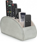 molshine 5-kohaline puldihoidja, PU nahast puldihoidja kontori korraldamiseks, TV puldi, k&uuml;ttejuhtimispuldi, meediam&auml;ngija, kontoritarvete, meigipintslite hoidja