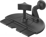 Kfz-Halterung f&uuml;r CD-Schlitz, GPS-Halterung f&uuml;r Carplay-Bildschirm, 17 mm drehbare Kugelhalterung, kompatibel mit Garmin Navi Serie 8,9-17,8 cm (3,5-7 Zoll) Navi CD-Player-Halterung