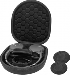 ProCase k&otilde;rvaklappide &uuml;mbris Sony WH-CH520 / WH-CH720N / WH-1000XM5 / WH-1000XM4 / Bose 700 / QC35 II k&otilde;rvaklappidele koos m&uuml;rasummutusega k&otilde;rvaklappide kandekott koos 2 tolmukattega - must