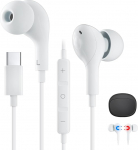 iPhone k&otilde;rvaklapid koos kaabliga iPhone 16 Pro Max, USB C k&otilde;rvaklapid C-t&uuml;&uuml;pi k&otilde;rvaklapid, magnetilised, mikrofon iPhone 16/15/Samsung S24/S23/iPad Pro jaoks