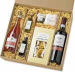 Grande Festa kinkekorv Itaalia Delikatesside kingitus meestele ja naistele j&otilde;uludeks I kinkekorvi kinkekarp veini, oliivi&otilde;li ja Itaalia gurmeek&ouml;&ouml;gi erip&auml;radega