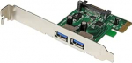 StarTech 2-portiline USB 3.0 PCI Express SuperSpeed Card adapter koos UASP-ga