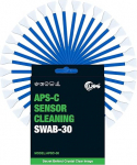 UES APSC-30 Sensor Cleaning Swabs for APS-C Cameras: 30 x Microfibre Swab 16 mm Dust-Free, Individually Vacuum Packed