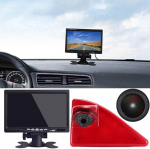 1280 x 720 Pixel Super HD auto piduritulede tagurduskaamera komplekt 7-tollise LCD monitoriga, &ouml;ise n&auml;gemise tagurduskaamera asendus Renault Master alates 2010/Nissan NV400 alates 2010/Opel Vauxhall jaoks