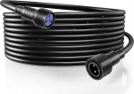 5 m toitekaabel 2,5 mm2 kaabli toitepistikud pistikupesa veekindel LED v&auml;livalgusti IP65 toitejuhe valguskaabel, 3-poldiline veekindel toitepikenduskaabel Par Spotlight pikenduskaabli jaoks