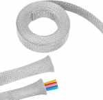 UNICRAFTALE kaablikanal isesulguv kaablikanal kootud kaabli &uuml;mbris kaablikaitse saab m&otilde;&otilde;tu l&otilde;igata 25 mm laiune kaablijuhtimine kaabli korraldaja Velcro kaabliside Velcro saab m&otilde;&otilde;tu l&otilde;igata