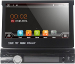 Android 7.1 Single 1 Din Car Stereo 7 Inch In Dash Radio Uus DVD m&auml;ngija eemaldatav paneel GPS puuteekraani toetus Navigation Bluetooth/RDS/Subwoofer/External DVB-T Box/ parkimiss&uuml;steem Juhtratta juhtimine