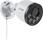 ZOSI 4MP PoE Surveillance Camera, Additional Replacement Camera for 4MP 5MP PoE NVR System, Person/Vehicle Detection, Night Vision