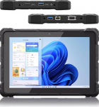 Vastupidav tahvelarvuti, Win 11 N100 8GB RAM 128GB ROM, 10.1-tolline t&ouml;&ouml;stuslik tahvelarvuti 8000mAh/7.6V akuga / SIM 4G/GPS/WiFi 5/BT5.0/FHD v&auml;lit&ouml;&ouml;deks v&auml;ljas kasutamiseks