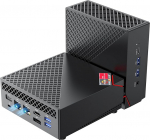 NiPoGi AM06 PRO Mini PC АMD Ryzen 5 5500U (6C/12T, kuni 4.0GHz), 16GB DDR4 512GB M.2 SSD Mini lauaarvuti Dual LAN, HDMI+DP+Type-C 4K UHD Triple Display/Dual WiFi m&auml;ngudeks/kontoriks/HTPC-ks