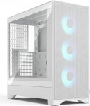 Fractal Design Pop 2 Air White RGB - Karastatud klaas - Tugeva &otilde;huvooluga PC m&auml;ngukapp - V&otilde;rguga esipaneel - Kolm 120mm RGB ventilaatorit kaasas - Ruumikas sisemus - ATX/mATX/ITX emaplaadid