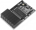 TPM 2.0 LPC SPI moodul 14-pin - 1 kaugjuhtimisplaadi turvatarvik koos kr&uuml;pteerimisega emaplaadile Asus jaoks ROG STRIX B350-F GAMING/ROG STRIX B360-G GAMING/ROG STRIX B365-F GAMING SLB9665