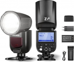 NEEWER Z1-N TTL v&auml;lguseade Nikon DSLR kaameratele, &uuml;marpea v&auml;lk 76 Ws 2.4G 1/8000s HSS v&auml;lk, 10-tasemeline LED-modelleerimislamp, 2600 mAh liitiumaku, 480 t&auml;isv&otilde;imsuselist salvestust, taaskasutamine sisse