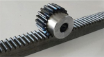 5PCS 1MOD 1 Modulus High Precision Gear Frame Steel 10x10x1000mm + 5tk 1m 20Teeth Track Sprocket hammasrataste CNC osad (v&auml;rv : oranž, juhi pikkus : 6.35mm)
